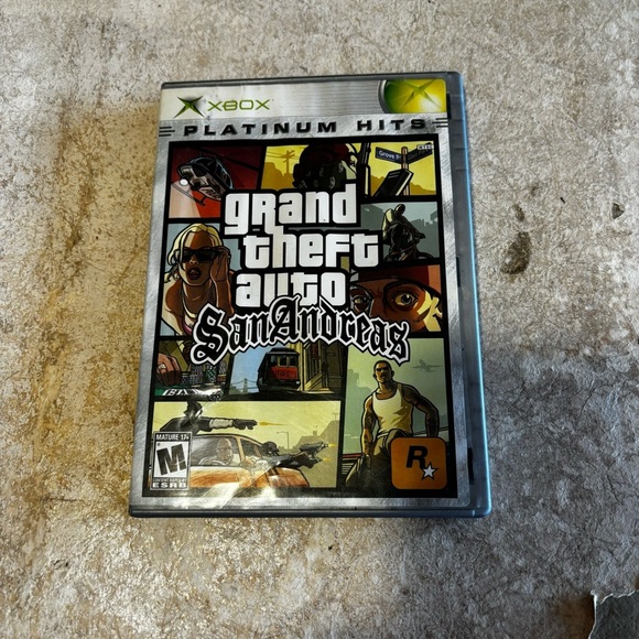 Vintage 2005 Grand Theft Auto Saint Andreas for Xbox